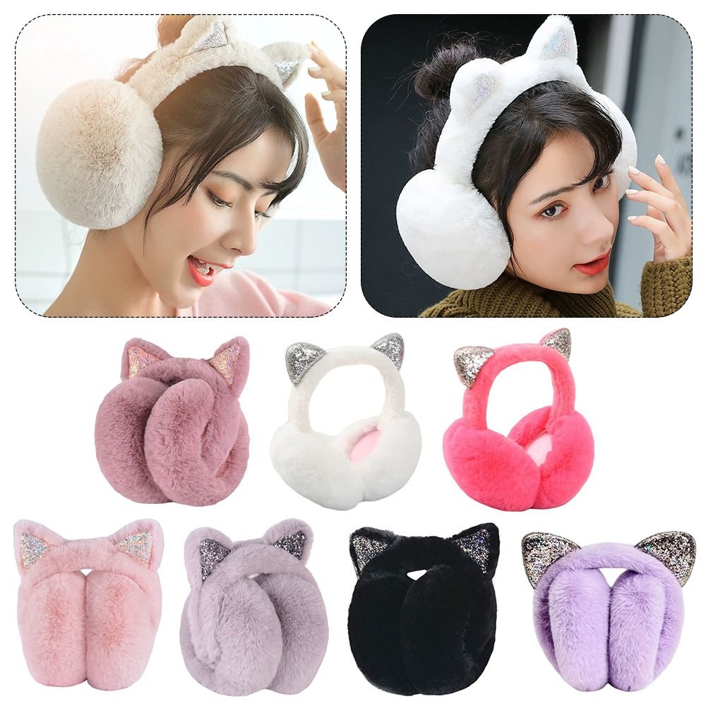 Ear Muff Foldable - Gorro con orejeras con diseño de