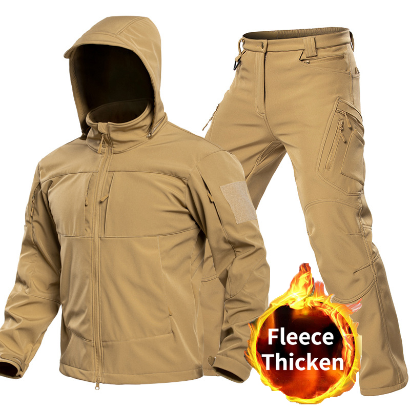 Winter Clothing Gear - Traje táctico de exterior para hombre,