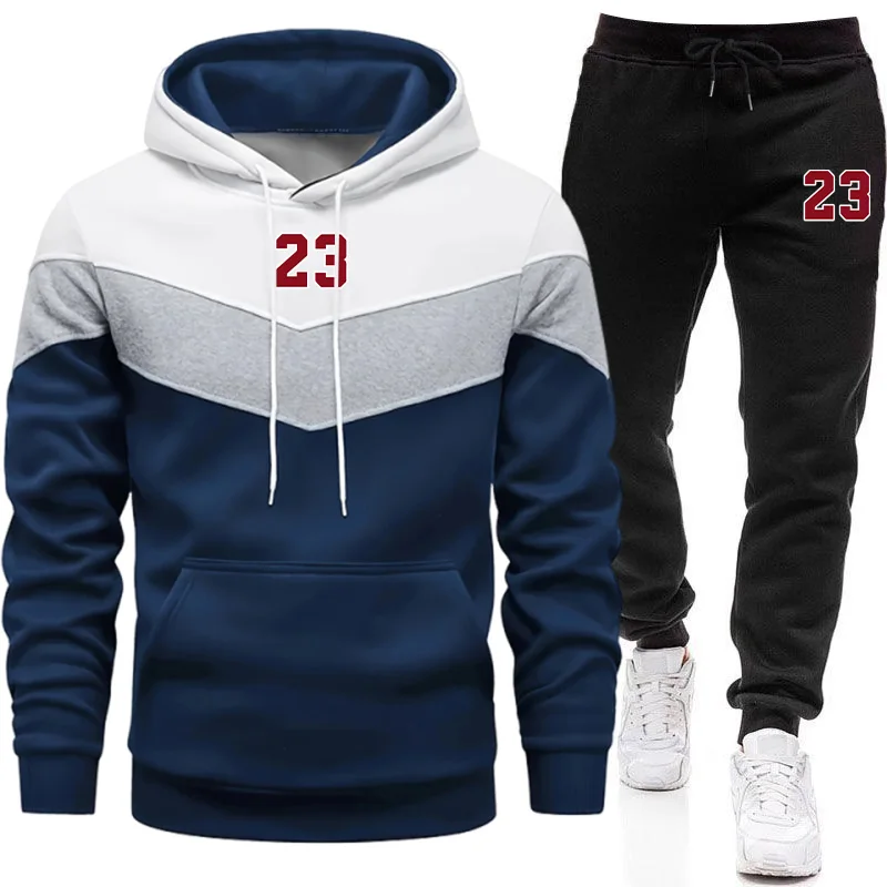 Winter Clothing Matching - Nuevo Chándal para Hombre, Sudadera con