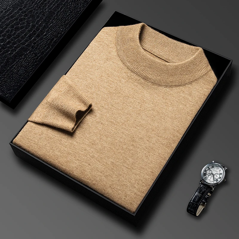 Winter Clothing Brands - Suéter de punto de medio cuello
