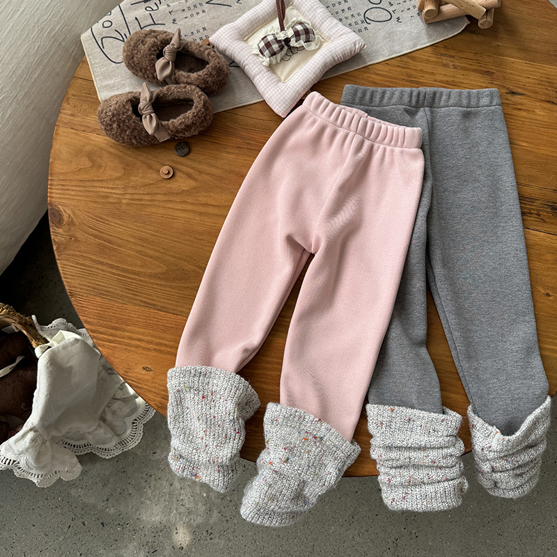 Winter Clothing For Baby Girl - Leggings para niñas pequeñas, pantalones rosas
