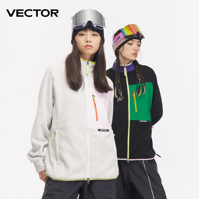 Winter Clothing Vector - VECTOR chaqueta polar mujer Otoño Invierno