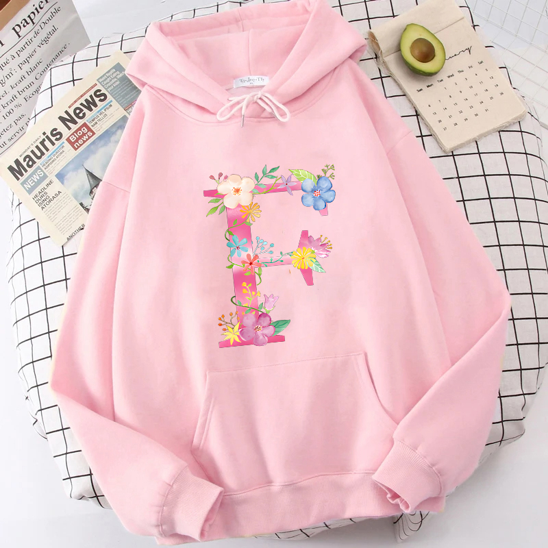 Winter Clothing Essential - Sudadera con capucha para mujer, A-Z