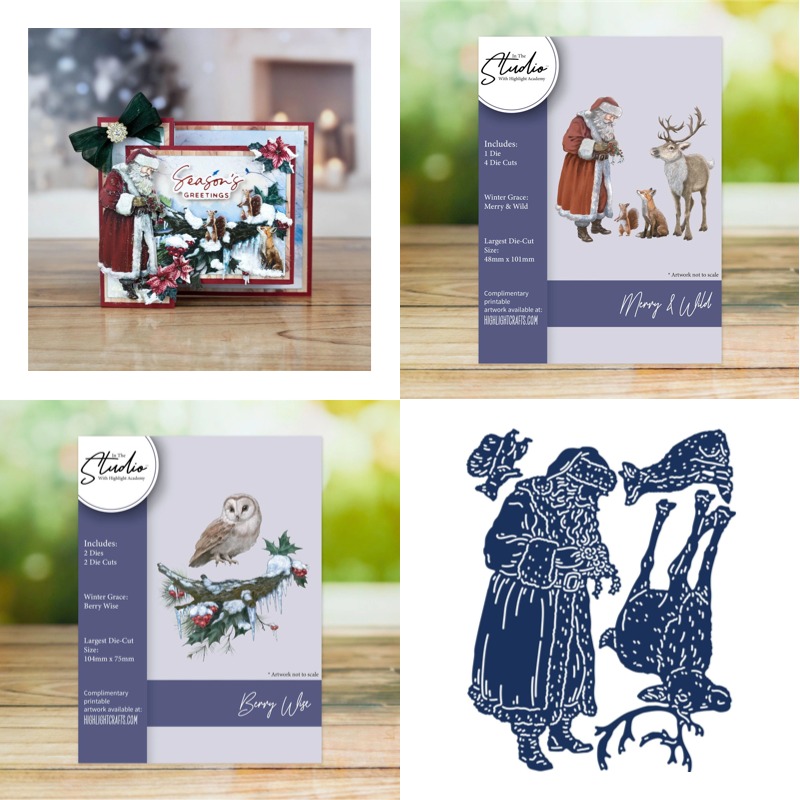 Winter Clothing Essential - Petal & Pine Winter Grace Troqueles