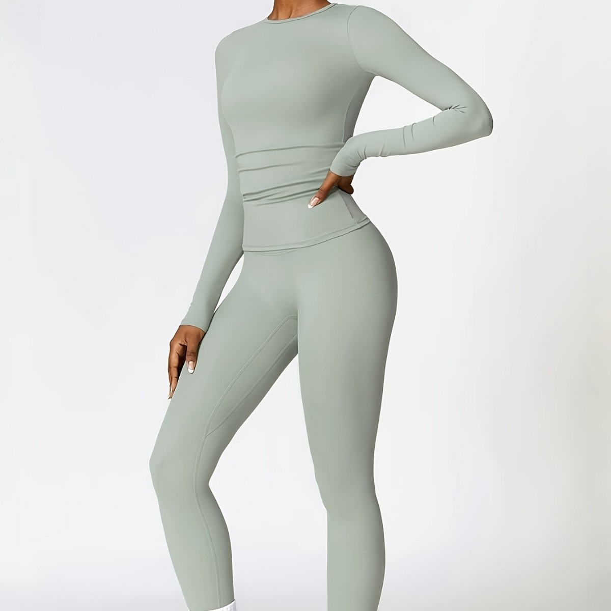 Traje de yoga ajustado, ropa d - Winter Clothing Women'S reseña y precio