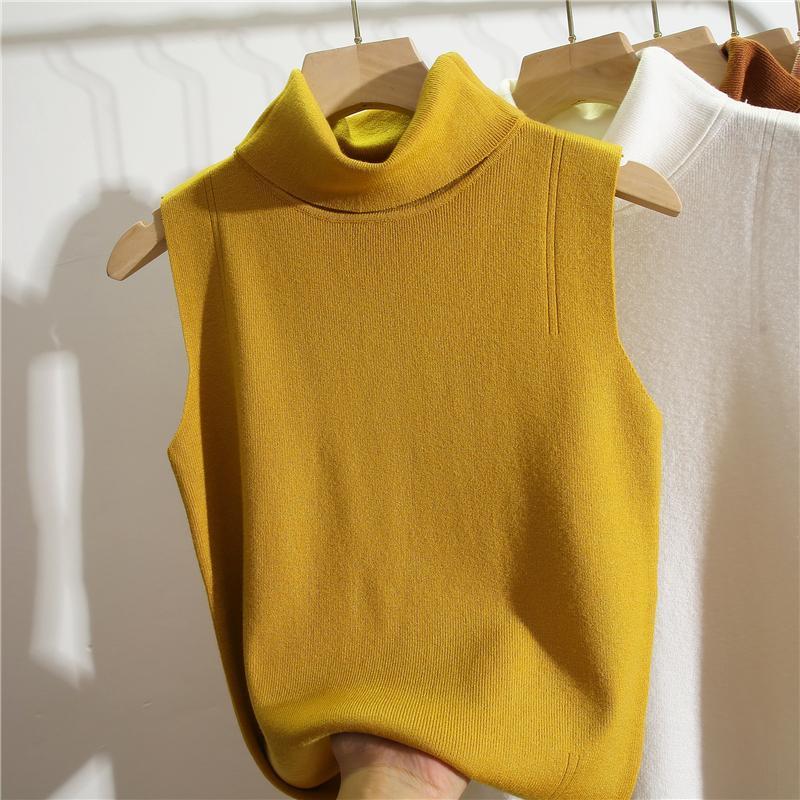 Top de punto ajustado sin mang - Winter Clothing Essential reseña y precio