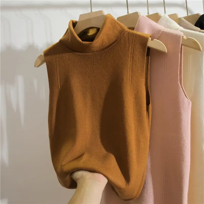 Top de punto ajustado sin mang - Winter Clothing Essential reseña y precio