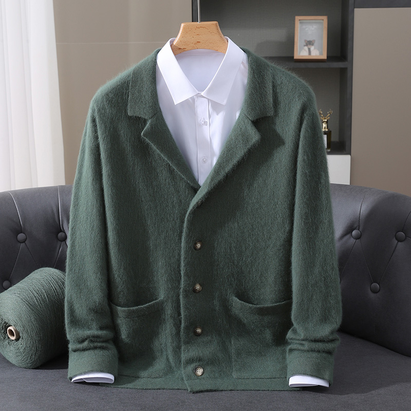Nuevo Cárdigan de lana de visó - Wool Blend Coat reseña y precio