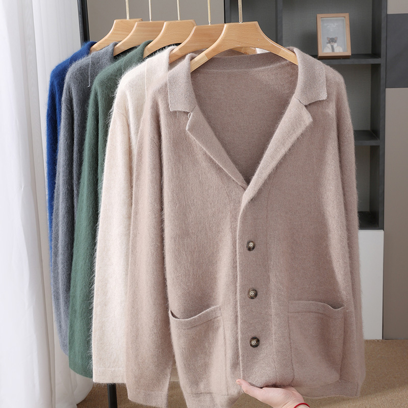 Nuevo Cárdigan de lana de visó - Wool Blend Coat reseña y precio