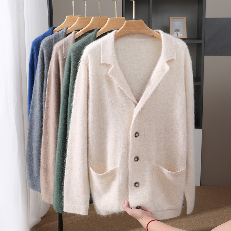 Nuevo Cárdigan de lana de visó - Wool Blend Coat reseña y precio