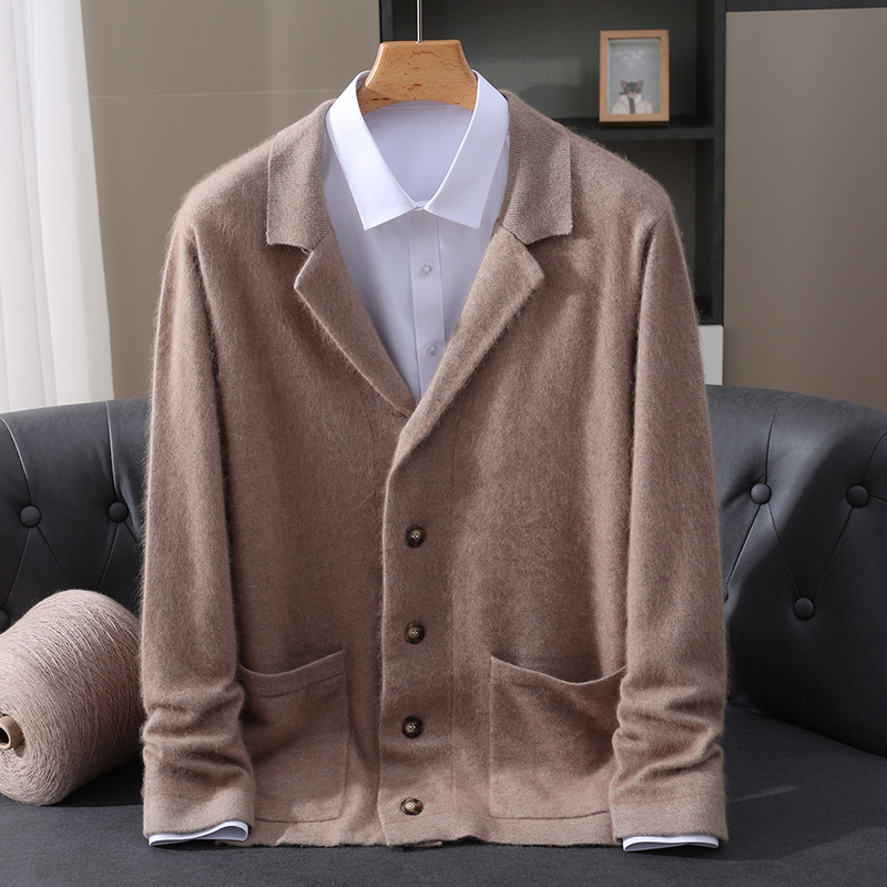 Nuevo Cárdigan de lana de visó - Wool Blend Coat reseña y precio