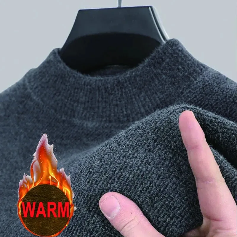 Suéter de punto para hombre, n - Winter Clothing Brands reseña y precio