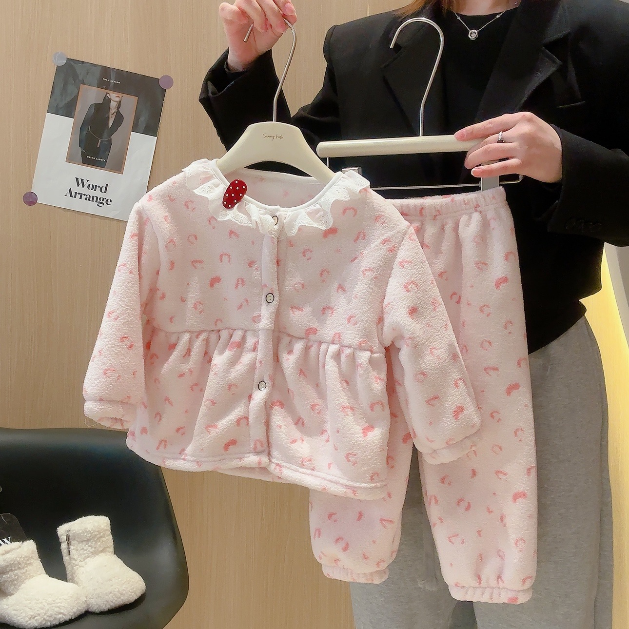 Conjunto de Pijama de Invierno - Winter Clothing For Baby Girl reseña y precio