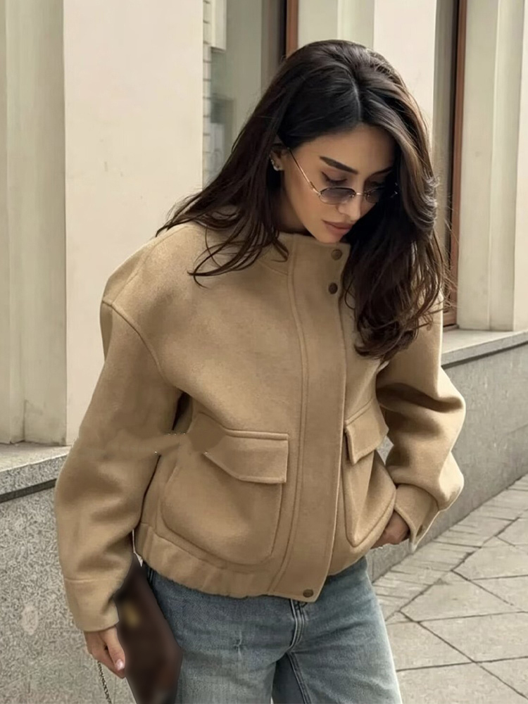 Chaqueta de Piloto Minimalista - Wool Blend Coat reseña y precio