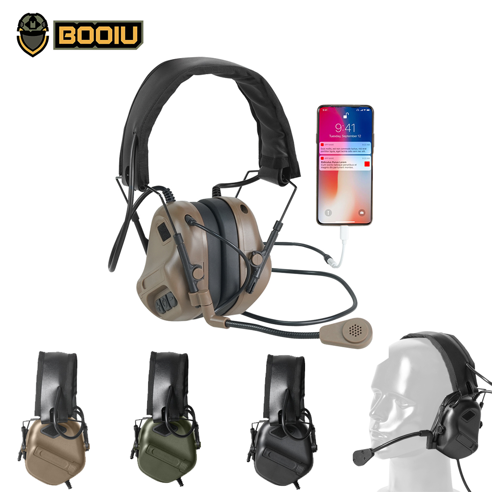 BOOIU-auriculares electrónicos - Ear Muff Foldable reseña y precio