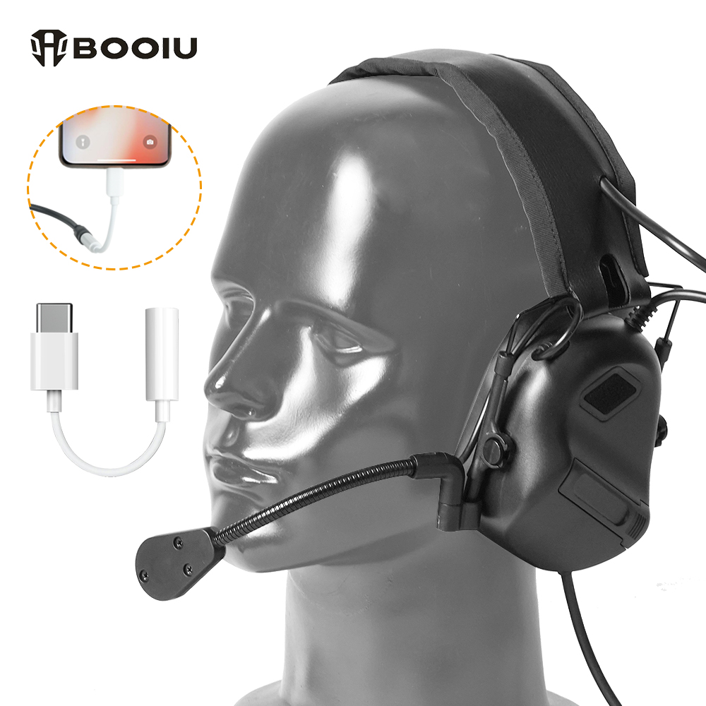 BOOIU-auriculares electrónicos - Ear Muff Foldable reseña y precio