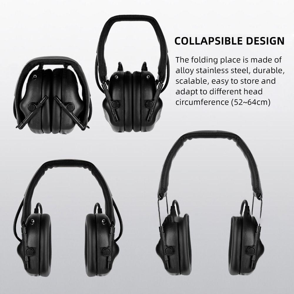 BOOIU-auriculares electrónicos - Ear Muff Foldable reseña y precio
