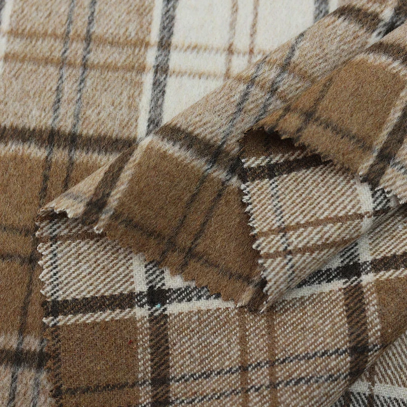 Tela de Lana a Cuadros Vintage - Winter Clothing Women'S reseña y precio