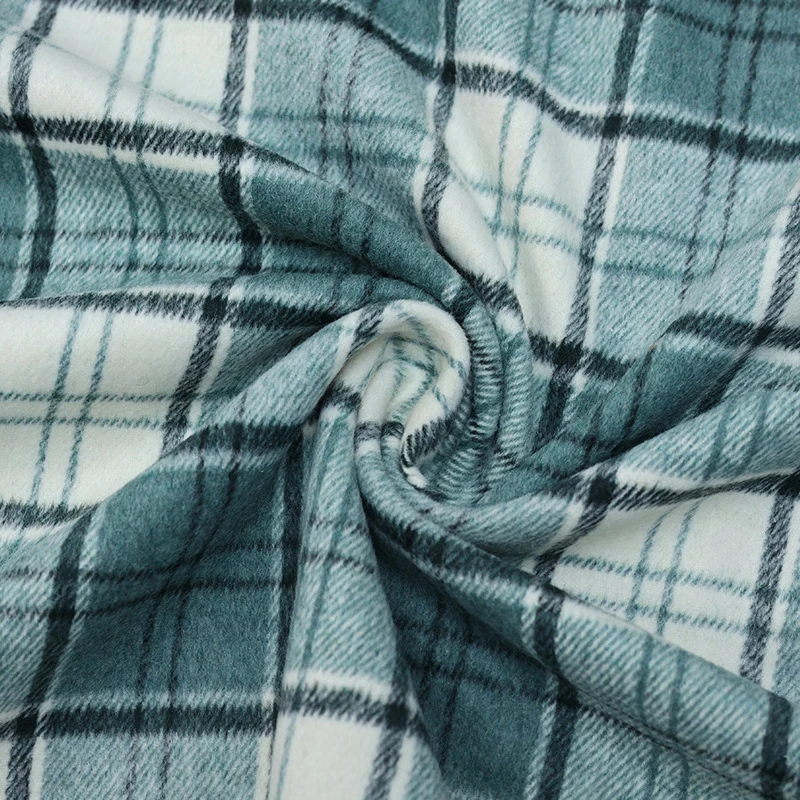 Tela de Lana a Cuadros Vintage - Winter Clothing Women'S reseña y precio