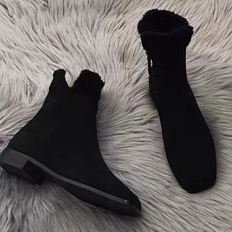 Botas de tobillo de piel nueva - Winter Clothing Women'S reseña y precio