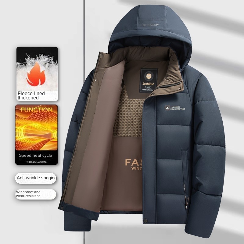 Abrigo grueso de grafeno para  - Winter Clothing Brands reseña y precio