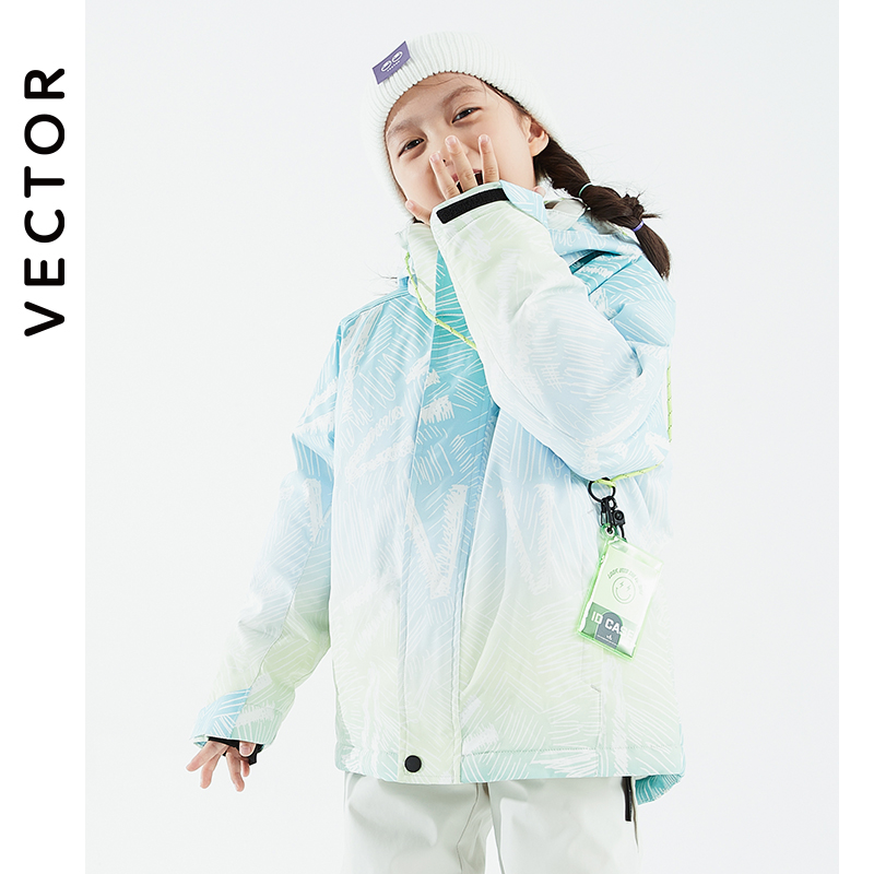 Chaqueta de Snowboard para niñ - Winter Clothing Vector reseña y precio
