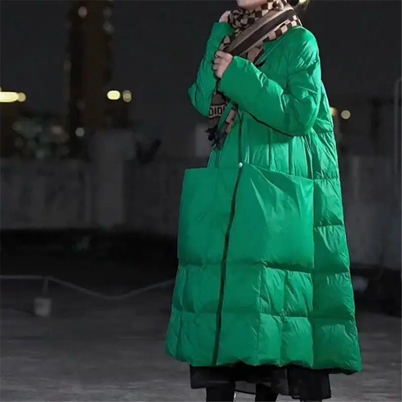 Chaqueta larga de plumón de gr - Winter Clothing Brands reseña y precio