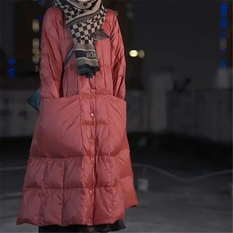 Chaqueta larga de plumón de gr - Winter Clothing Brands reseña y precio