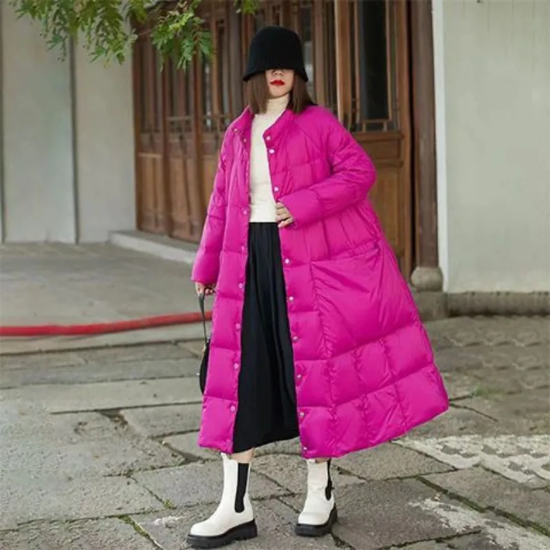 Chaqueta larga de plumón de gr - Winter Clothing Brands reseña y precio