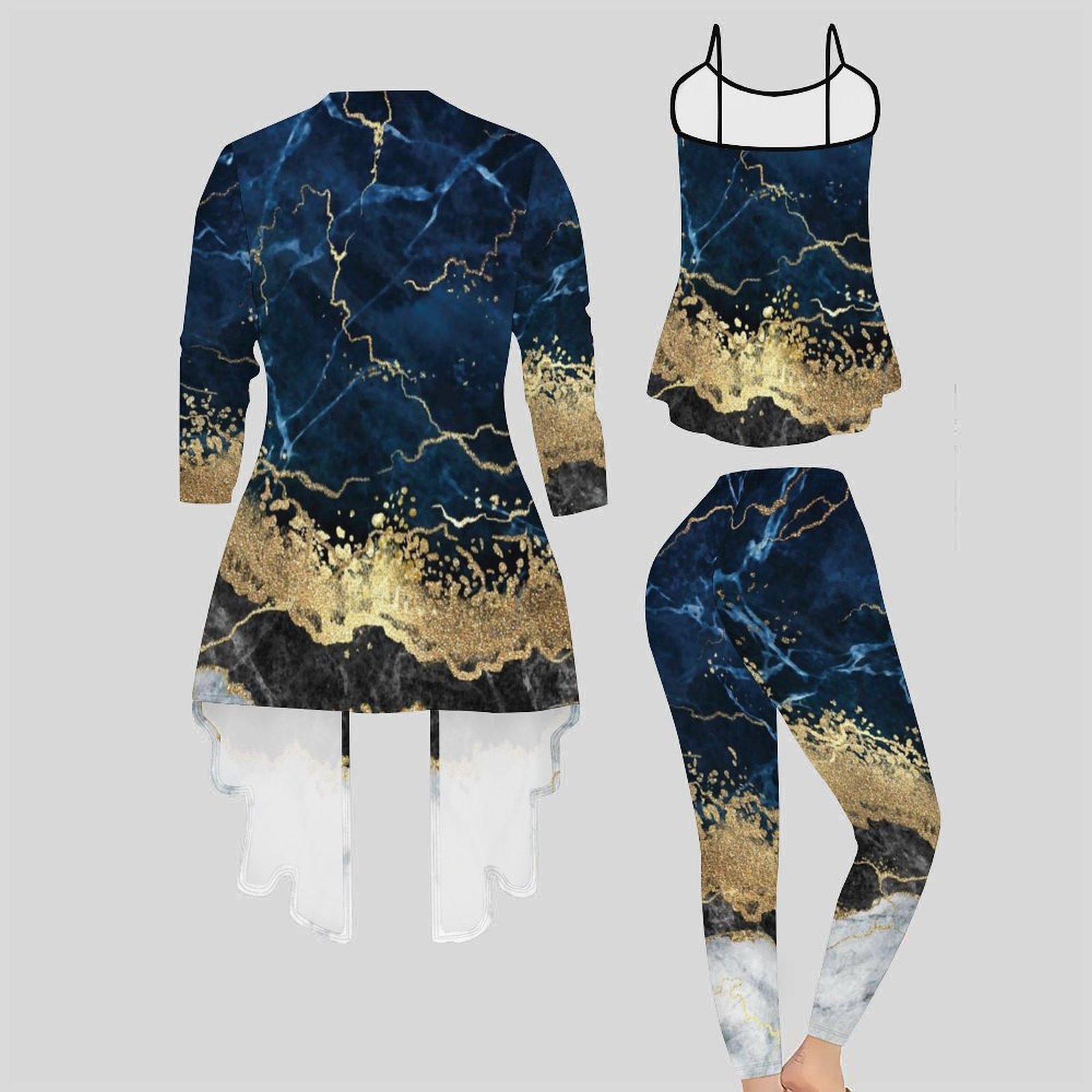 Conjunto de Tres Piezas de Mod - Winter Clothing Matching reseña y precio