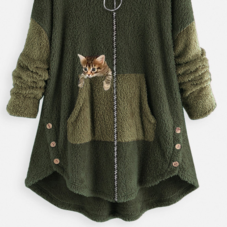 Chaqueta de Moda para Mujer de - Wool Blend Coat reseña y precio