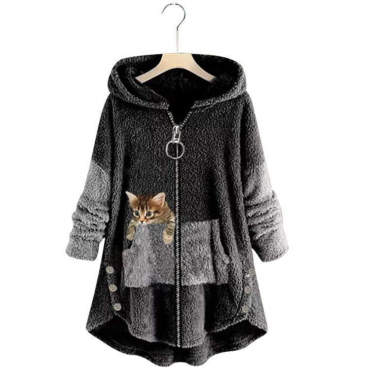 Chaqueta de Moda para Mujer de - Wool Blend Coat reseña y precio