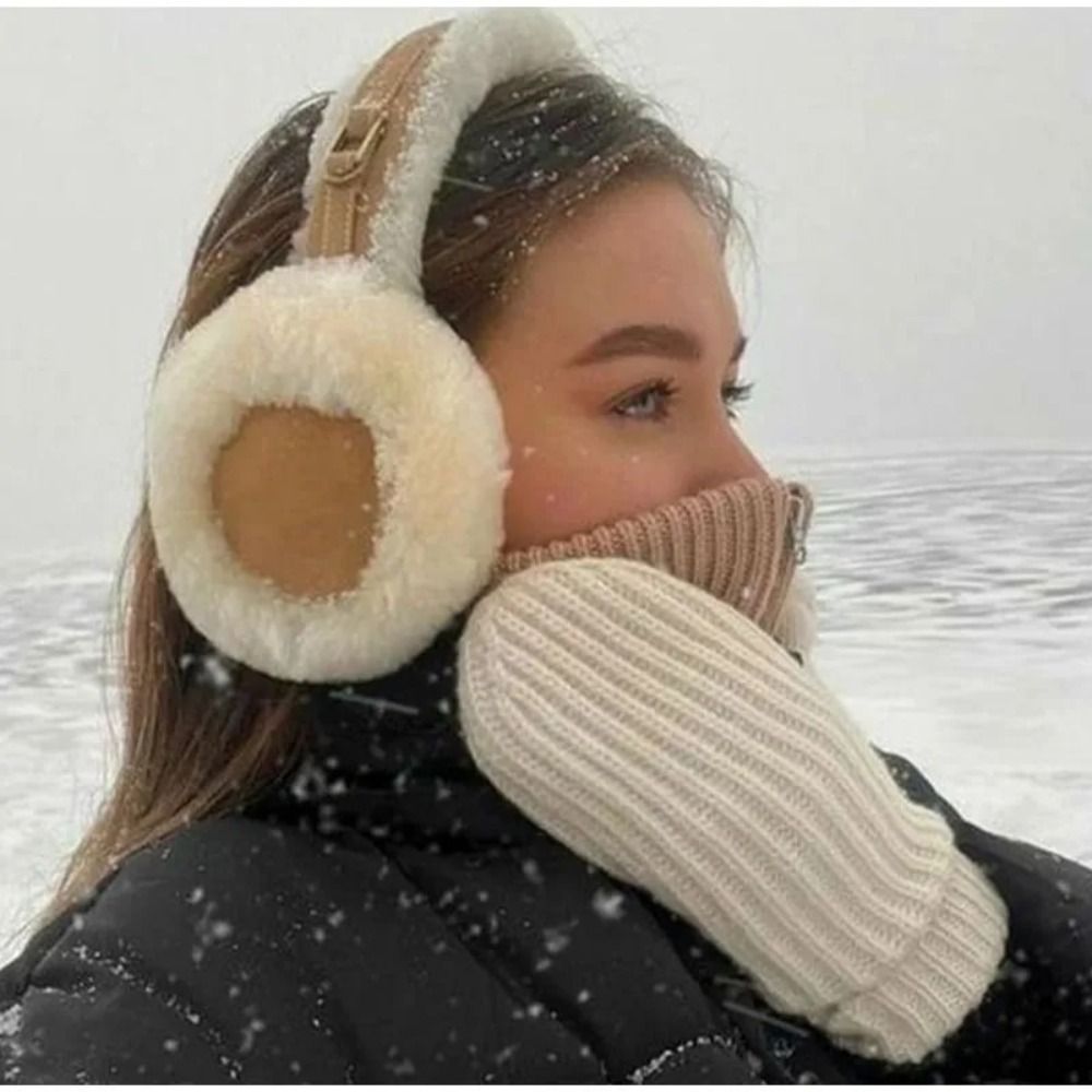 Orejeras de felpa para hombres - Ear Muff Foldable reseña y precio