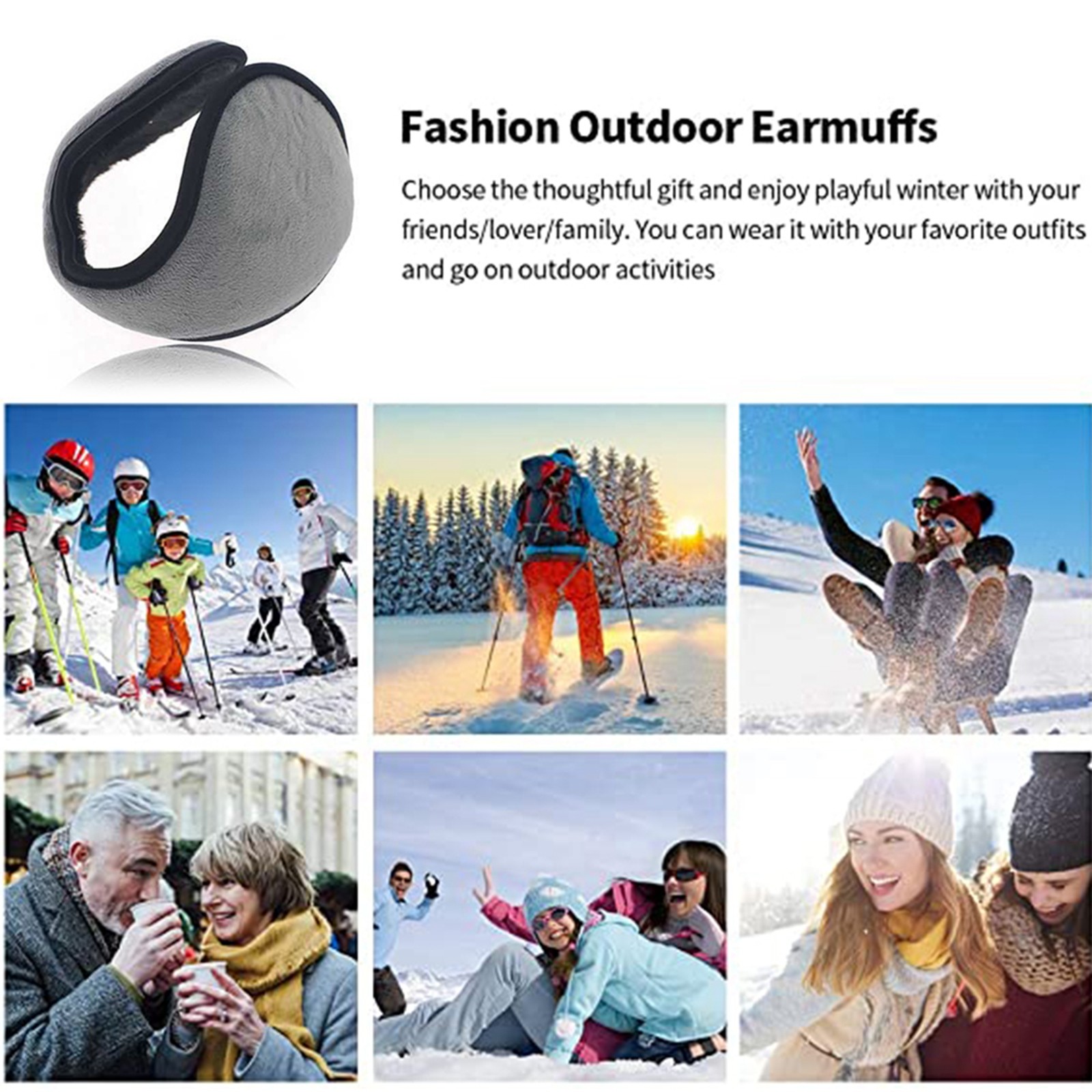 Orejeras de Invierno Cálidas d - Ear Muff Foldable reseña y precio
